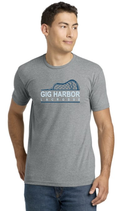 GH Lacrosse CVC Blend Tshirt (Side Stick Logo)