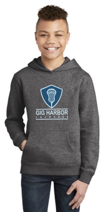 GH Lacrosse Youth Fleece Hoodie (Shield Logo)