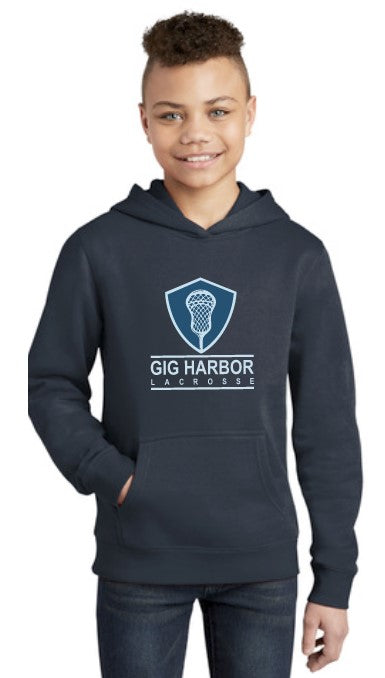 GH Lacrosse Youth Fleece Hoodie (Shield Logo)