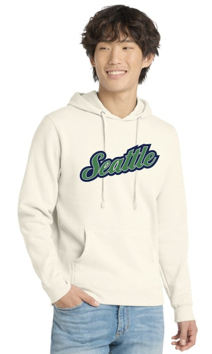 Load image into Gallery viewer, Cursive Seattle Parent Fleece Hoodie (Coach Norman Team)
