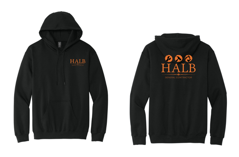 Load image into Gallery viewer, Halb Softstyle® Midweight Hooded Sweatshirt
