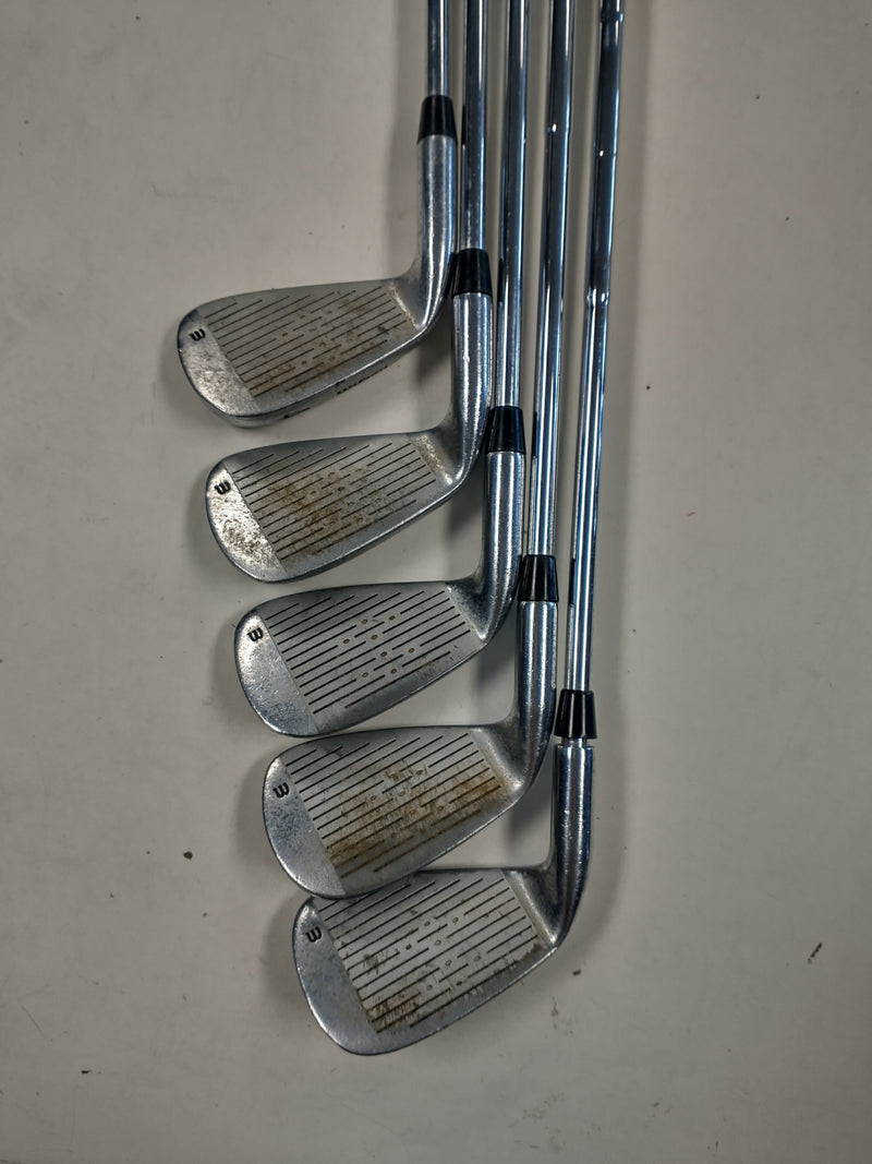 Load image into Gallery viewer, Used Wilson 1200 Oversized Steel Shaft Iron Set 4-8 RH 3 &amp; 5 Wood &amp; 100% carbon graphite 3 &amp; 5 Wood
