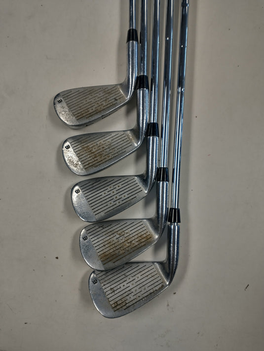 Used Wilson 1200 Oversized Steel Shaft Iron Set 4-8 RH 3 & 5 Wood & 100% carbon graphite 3 & 5 Wood