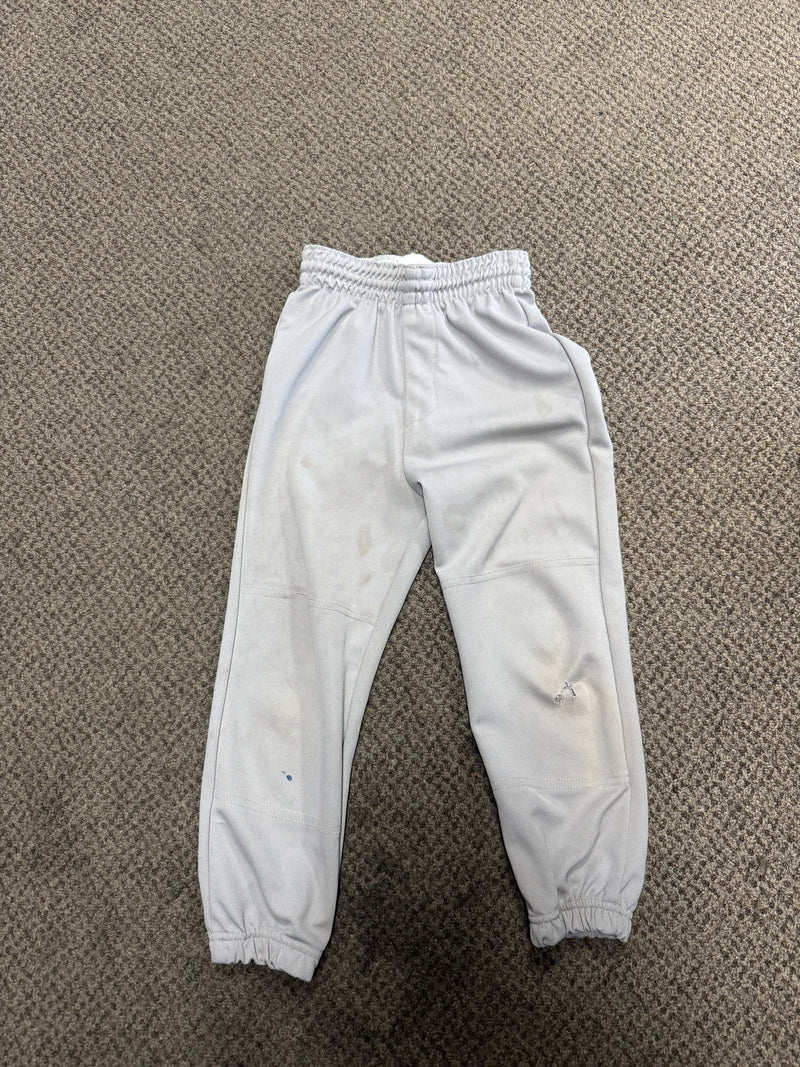 Load image into Gallery viewer, Used Champro Sports Gray YTH. Medium Baseball Pants
