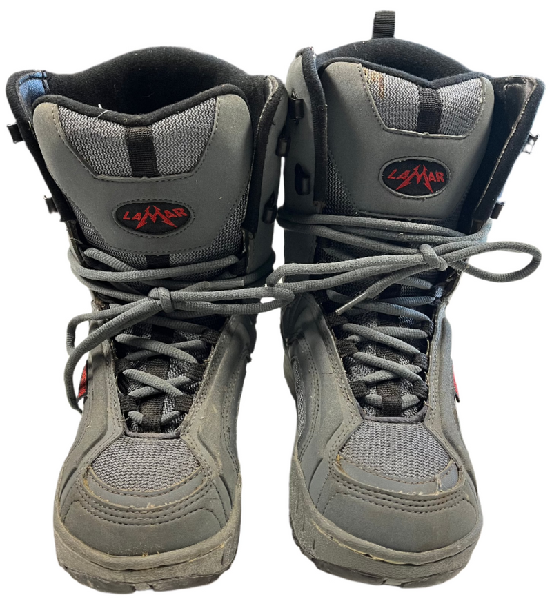 Load image into Gallery viewer, Used Lamar Justice Linerless Junior Size 3 Snowboard Boots
