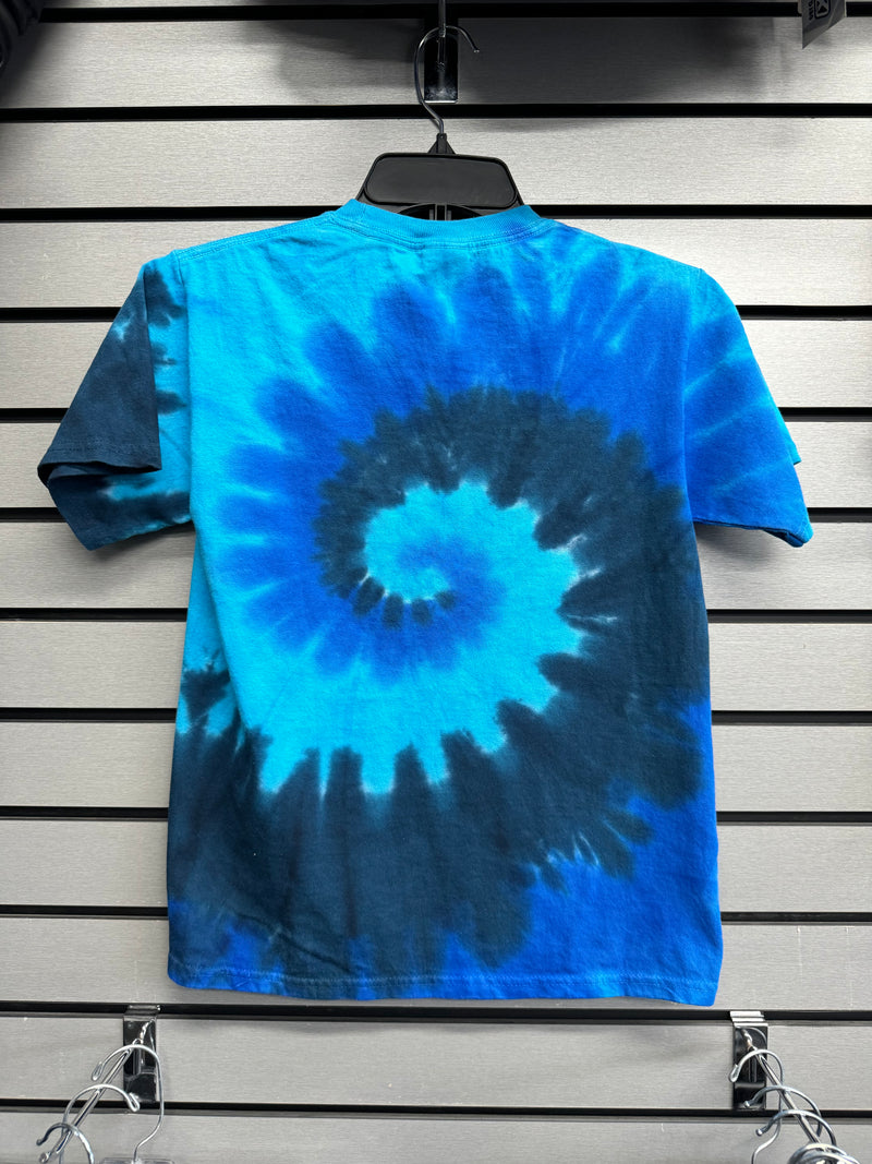 Load image into Gallery viewer, Port &amp; Company Tie Dye Figure Skate T-Shirt
