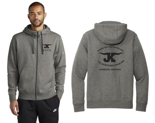 JK Ranch Nike Club Fleece Full Zip Hoodie