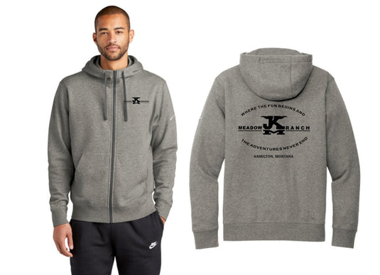 JK Ranch Nike Club Fleece Full Zip Hoodie