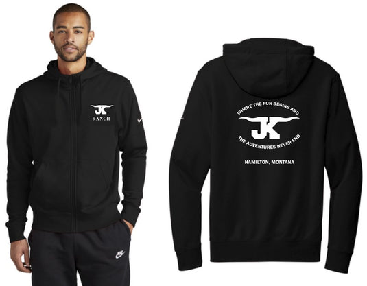 JK Ranch Nike Club Fleece Full Zip Hoodie