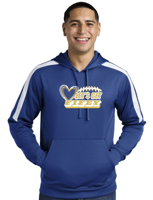 Load image into Gallery viewer, Fife Junior Sport-Wick Fleece United Hoodie (Choose Logo)
