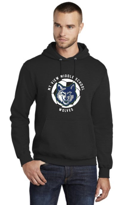 Load image into Gallery viewer, Mt View Soccer Cotton/Poly Hoodie
