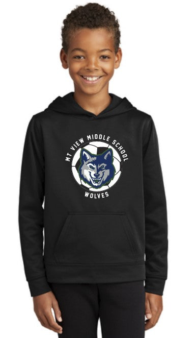 Load image into Gallery viewer, Mt View Soccer Performance Pullover Hoodie
