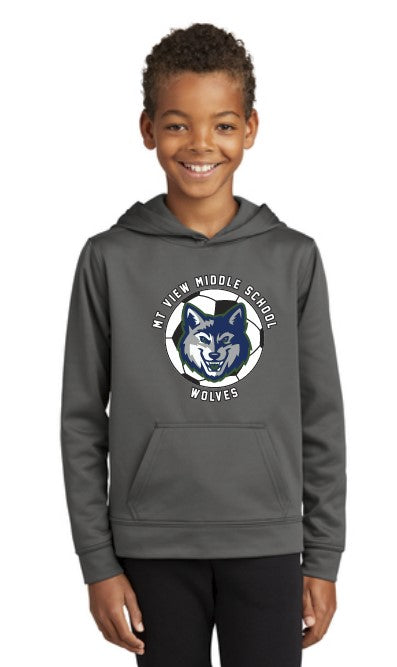 Load image into Gallery viewer, Mt View Soccer Performance Pullover Hoodie
