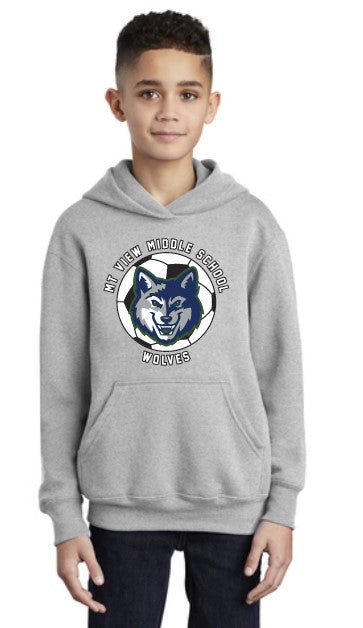 Load image into Gallery viewer, Mt View Soccer Cotton/Poly Hoodie
