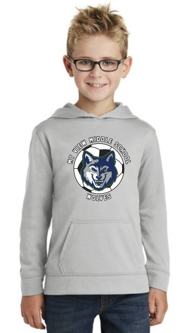 Load image into Gallery viewer, Mt View Soccer Performance Pullover Hoodie
