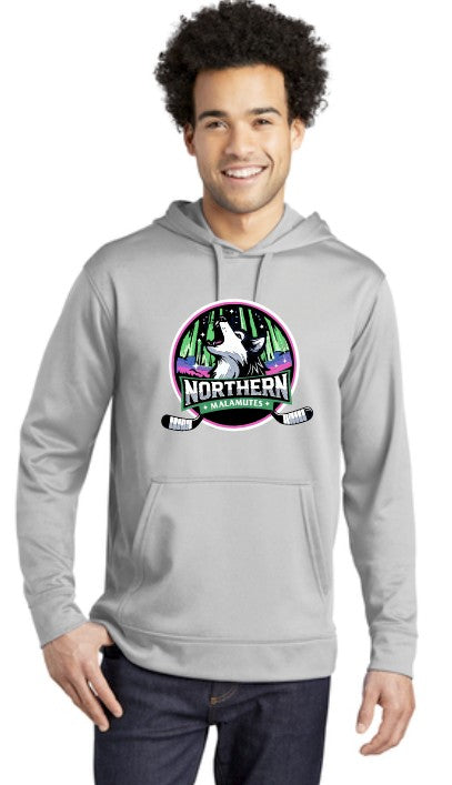 Load image into Gallery viewer, Northern Malamutes Performance Fleece Hoodie
