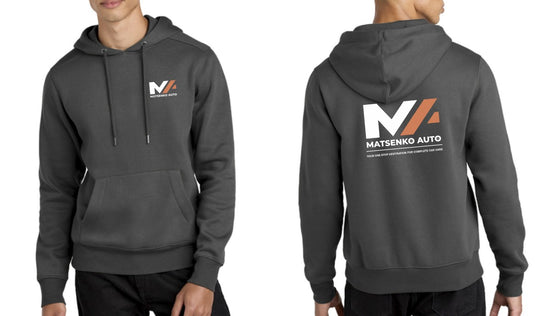 Matsenko Auto Charcoal Fleece Hoodie