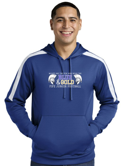 Load image into Gallery viewer, Fife Junior Sport-Wick Fleece United Hoodie (Choose Logo)
