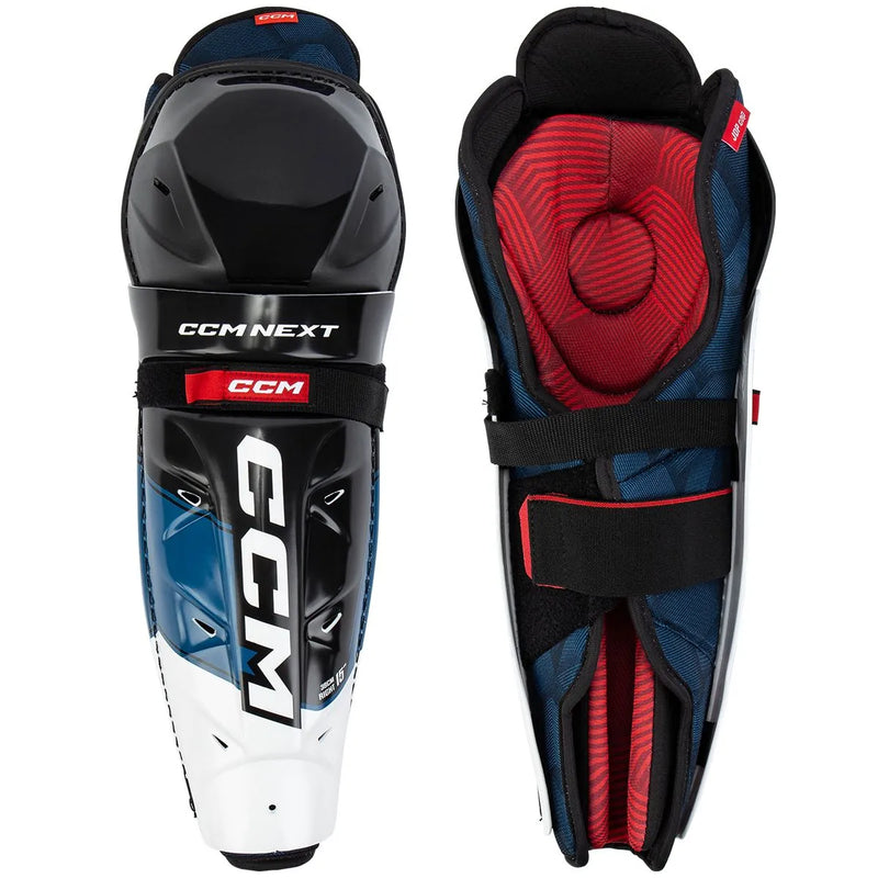 Load image into Gallery viewer, CCM Next Senior Hockey Shin Guards
