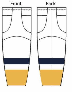 Northmen RHL White Sublimated Hockey Socks