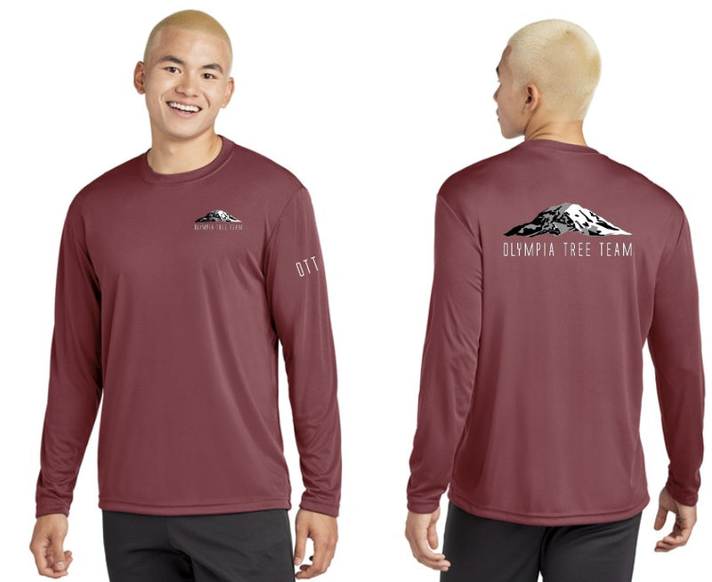 Load image into Gallery viewer, Olympia Tree Team Long Sleeve Performance Tee
