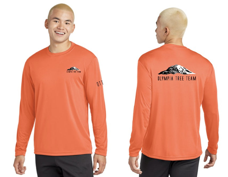Load image into Gallery viewer, Olympia Tree Team Long Sleeve Performance Tee
