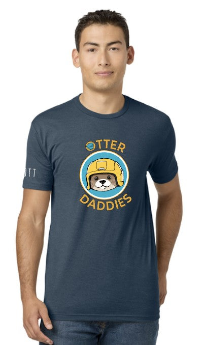 Load image into Gallery viewer, Otter Daddies Cotton Short Sleeve Tshirt
