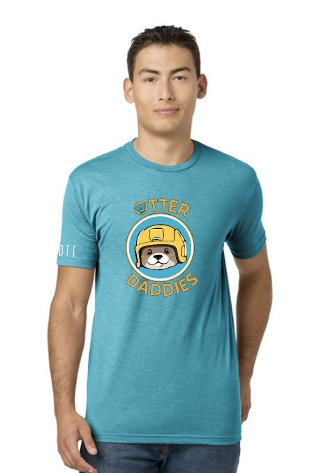 Load image into Gallery viewer, Otter Daddies Cotton Short Sleeve Tshirt
