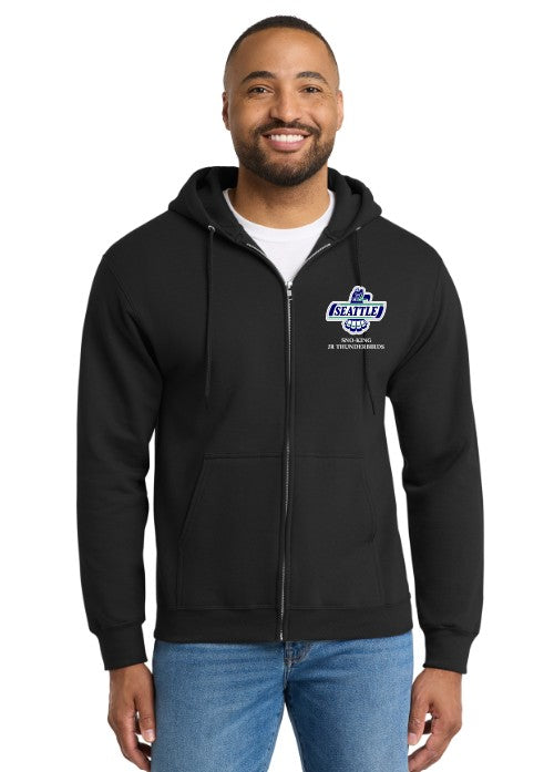 Load image into Gallery viewer, Sno-King Jr Thunderbirds Full Zip Sweatshirt
