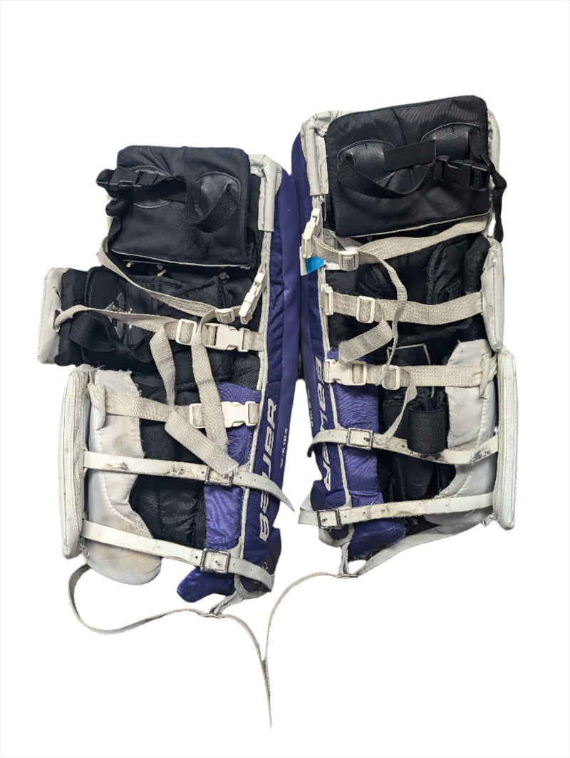 Load image into Gallery viewer, Used Bauer GP-XR4 Jr. 28" Goalie Leg Pads
