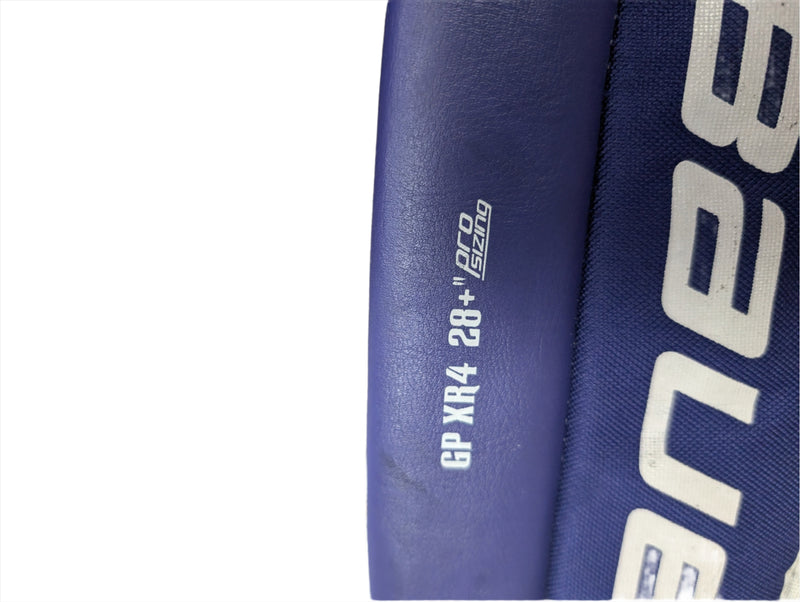 Load image into Gallery viewer, Used Bauer GP-XR4 Jr. 28" Goalie Leg Pads
