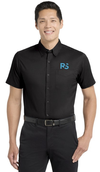 ReadySpaces Men's Short Sleeve Easy Care Shirt