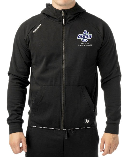 Load image into Gallery viewer, Sno-King Jr Thunderbirds Bauer S26 Full Zip Fleece

