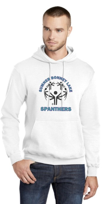 Load image into Gallery viewer, Spanthers Special Olympics Cotton/Poly Hoodie
