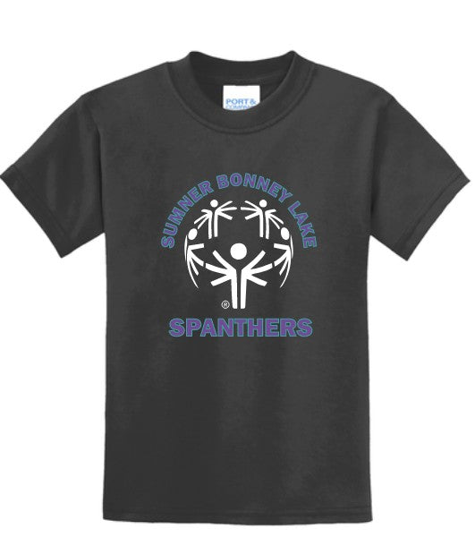 Load image into Gallery viewer, Spanthers Special Olympics Youth Cotton Blend Tshirt
