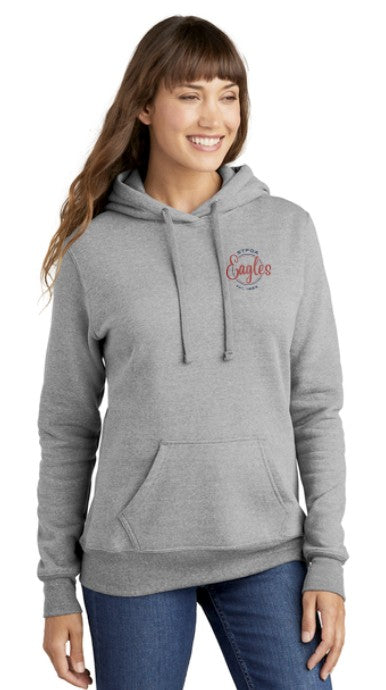 Load image into Gallery viewer, St Francis of Assisi Eagles Women's Fleece Pullover Hooded Sweatshirt
