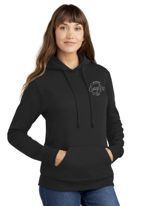 Load image into Gallery viewer, St Francis of Assisi Eagles Women's Fleece Pullover Hooded Sweatshirt
