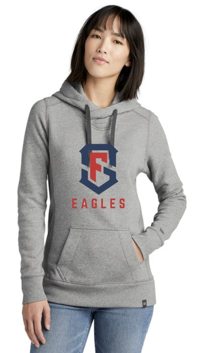SF Eagles New Era® Women's French Terry Pullover Hoodie