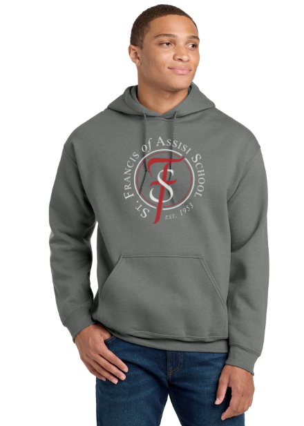 Load image into Gallery viewer, St Francis of Assisi Eagles Gildan® - Heavy Blend™ Hooded Sweatshirt
