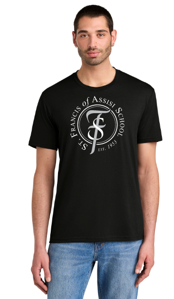 Load image into Gallery viewer, St Francis of Assisi Adult Perfect Tri® Tee
