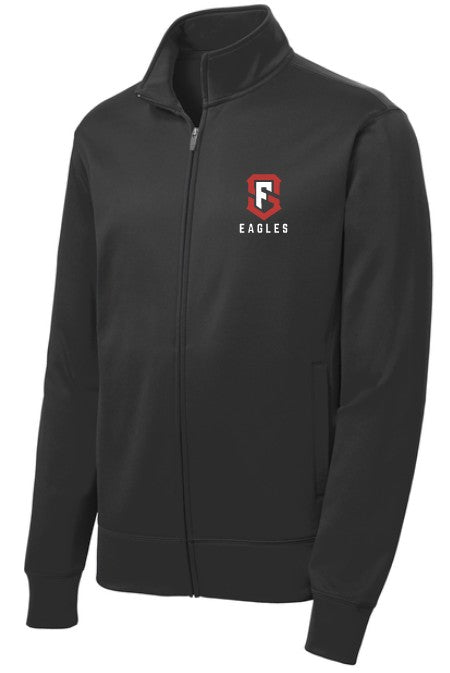 Load image into Gallery viewer, SF Eagles Youth Sport-Wick® Fleece Full-Zip Jacket
