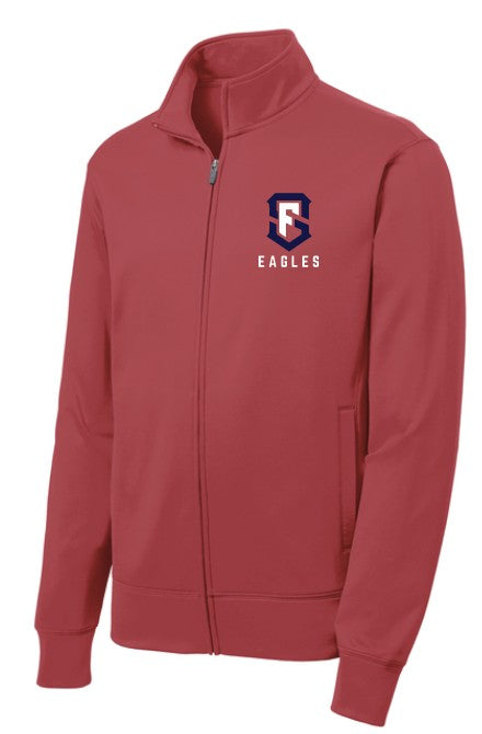 Load image into Gallery viewer, SF Eagles Youth Sport-Wick® Fleece Full-Zip Jacket
