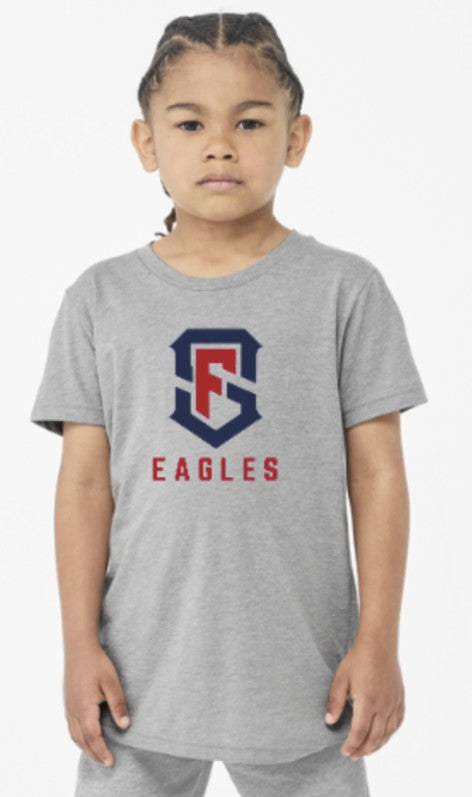 SF Eagles Youth Triblend Short Sleeve Tee