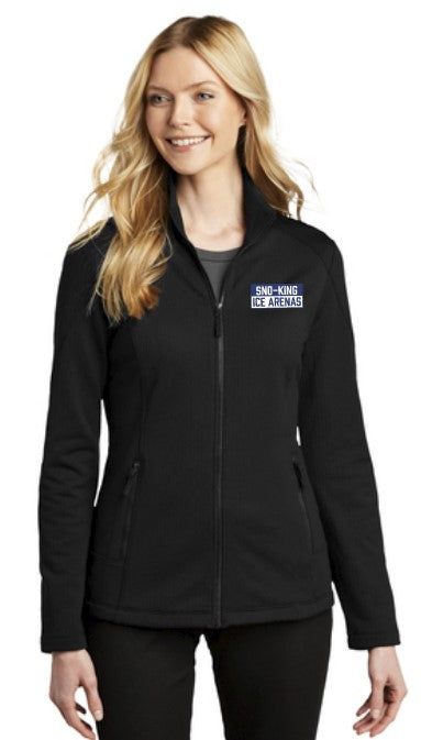 SKIS Ladies Grid Fleece Jacket