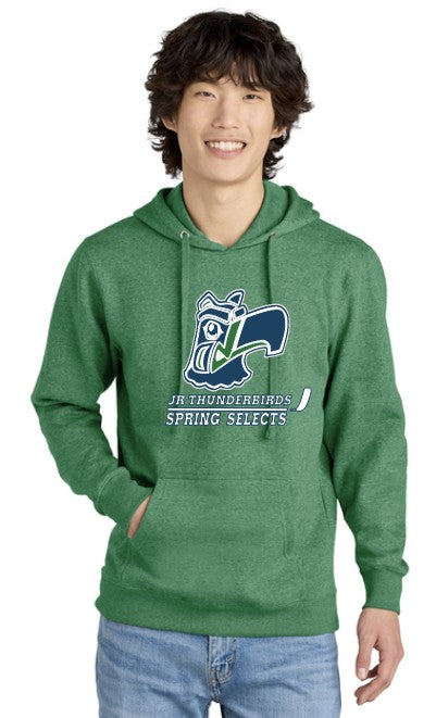 Jr Thunderbirds Spring Selects Heathered Kelly Green Hoodie