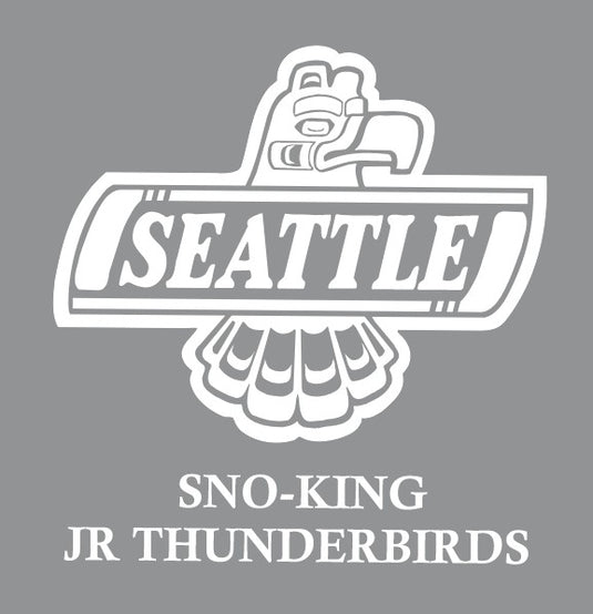 Sno-King Jr Thunderbirds Hockey Car Window Decal