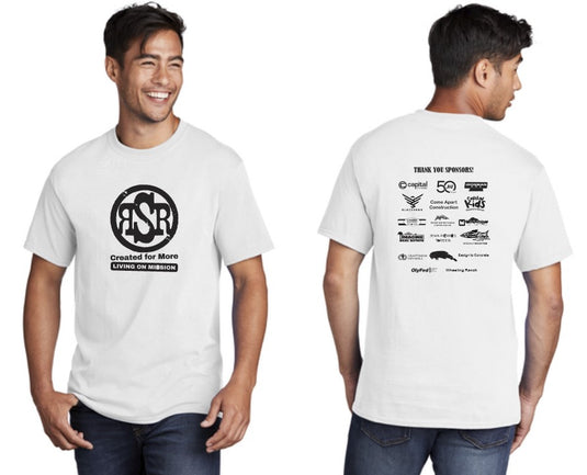 Solid Rock Ranch White Tshirt