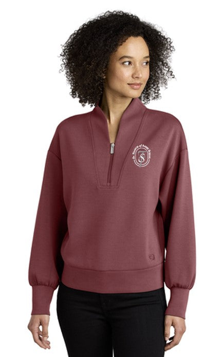 Load image into Gallery viewer, St Francis of Assisi School OGIO Women's Transcend 1/4 Zip
