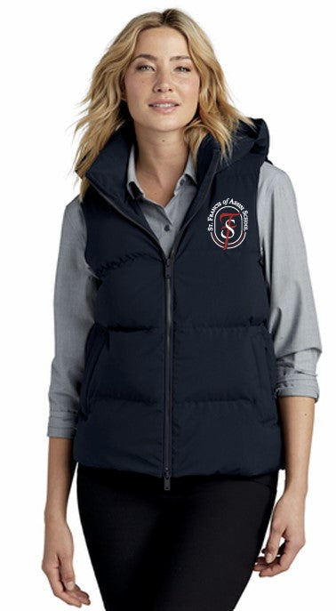 Load image into Gallery viewer, St Francis of Assisi School Women's Puffy Vest
