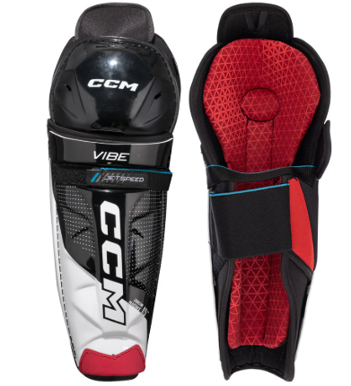 CCM Jetspeed Vibe Senior 15" Hockey Shin Guards